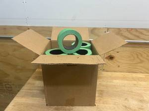 lot 171 image: Case of 24 Rolls of- 2X60 Yds Green Painters Tape
