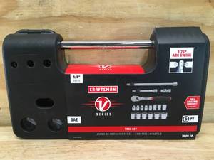lot 70 image: Craftsman V Series 38 Drive SAE Tool Set Model # CMMT45752V 11292425