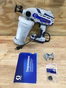lot 31 image: Graco TrueCoat 360 VSP Handheld Paint Sprayer Model # 17D889 112924108