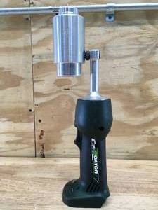 lot 44 image: Greenlee Gator Knockout Tool Model # LS50L