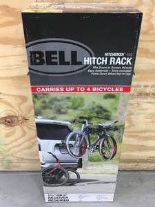 lot 107 image: Bell Hitchbiker 450 4-Bike Hitch Rack