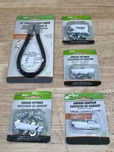 lot 105 image: Lot of Assorted Grease Gun Accessories