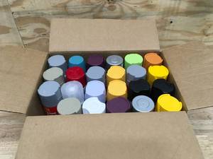lot 116 image: Lot of 23 - Cans of Spray Paint