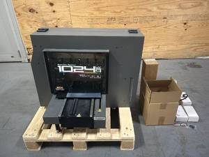 lot 9 image: DIRECT COLOR SYSTEMS 1024MVP4 Flatbed UV Printer