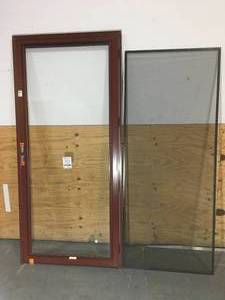 lot 28 image: ANDERSEN Storm and Screen Door- Red