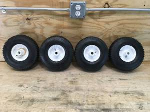 lot 130 image: Lot of 4 - 4.103.50-4 Tires