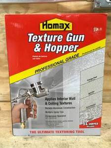 lot 141 image: Homax Texture Gun & Hopper