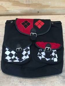 lot 142 image: DC Comics Harley Quin Style Backpack