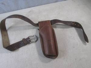 (BSB) Vintage Hunter Leather Gun Ho...