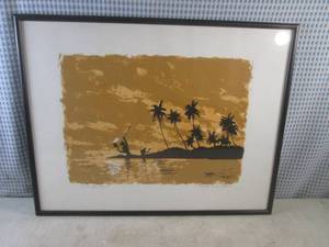 (D-1) Framed Signed and Numbered 9...