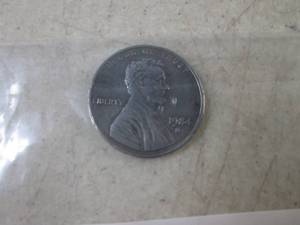(FS) 1984 D Error Penny No Copper...