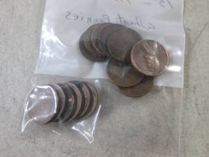 (FS) 15 - 1950s Wheat Pennies...