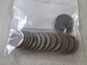 (FS) 15 - 1950s Wheat Pennies...