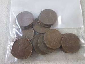 (FS) 15 - 1950s Wheat Pennies...