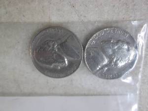 (FS) 2 Vintage Nickels - See Last P...