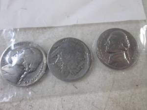 (FS) 3 Vintage Nickels - See Last P...