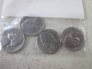 (FS) 4 Vintage Nickels - See Last P...