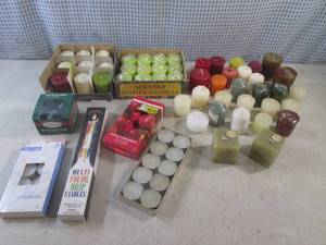 (EW3) Assortment of Candles...