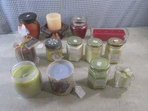 (EW4) Assorted Candles in Jars  Ho...