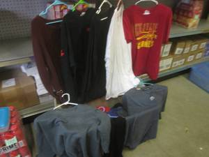 (G-1) Tote of Assorted Clothes with...