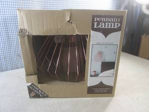 (A-2) Copper Color Cage Hanging Pen...