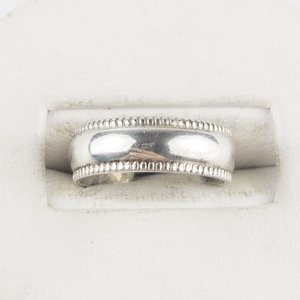 lot 71 image: Miligrain Sterling Silver Toe Ring. Size 4.25 - 4.5.