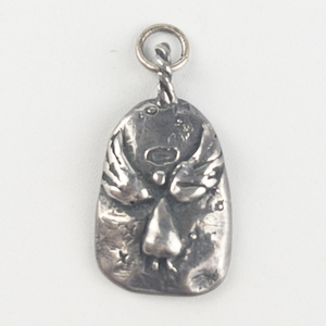lot 239 image: Angel sterling silver pendant (no chain).