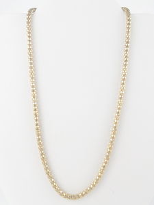 lot 344 image: Linx (Italy)  Popcorn Linkvermeil Chain Necklace.