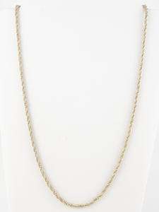 lot 366 image: Napier Beaded Twisted Gold Tone Base Metal Chain Necklace.