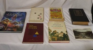 lot 123 image: Historical Book Collection Hubble Universe Sears Catalogue Fifth Armored Division