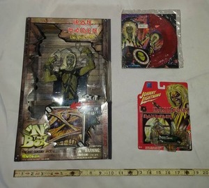 lot 128 image: Iron Maiden Collectibles Lot Jack in the Box & Johnny Lightning Car