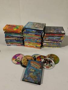 lot 101 image: Massive Family and Childrens DVD Collection Classics of Disney, Pixar, and More