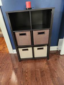 lot 67 image: Cube Storage Organizer with Bins