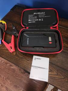 lot 76 image: Suaoki P6 Jump Starter Kit