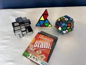 lot 81 image: Puzzle Cube Set Mirror, Pyraminx, Megaminx