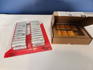 lot 104 image: Kirkland AA & Amazon 9V Battery Pack
