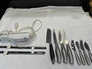 lot 135 image: Presto Electric & Steel Knife Set