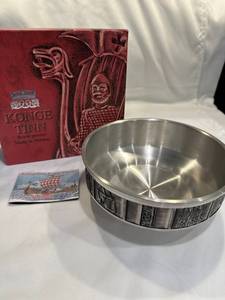 lot 139 image: Konge Tinn Royal Pewter Bowl
