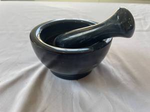 lot 144 image: Michael Graves Marble Mortar Pestle