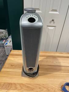 lot 225 image: Lasko Tower Ceramic Heater with Remote Control