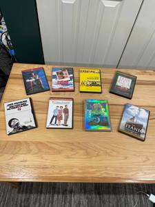 lot 234 image: Lot of 8 Classic DVD Movies
