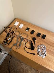 lot 241 image: Assorted Charging Adapters and Cables