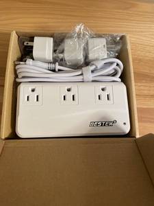 lot 244 image: Bestek Universal Power Strip