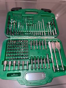 lot 271 image: Hitachi Drill and Bit Set
