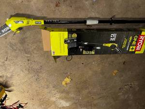 lot 321 image: Ryobi 18V Cordless Pole Saw