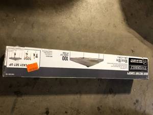 lot 1 image: Everbilt 10 ft. x 10 ft. Grey Instant Canopy Pop Up Tent Customer Returns See Pictures