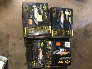 lot 4 image: Lot of QEP 700XT 34 HP Wet Tile Saw with 7 in. Blade and Table Extension Customer Returns See Pictures
