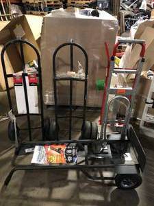 lot 12 image: Lot  of Assorted Dolly Trucks  Various Models and Conditions Customer Returns See Pictures