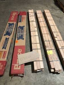 lot 24 image: Lot of Mixed Assorted Wood Flooring Various Models and Conditions Customer Returns See Pictures