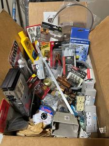 Assorted Electrical Components and Other Hardware